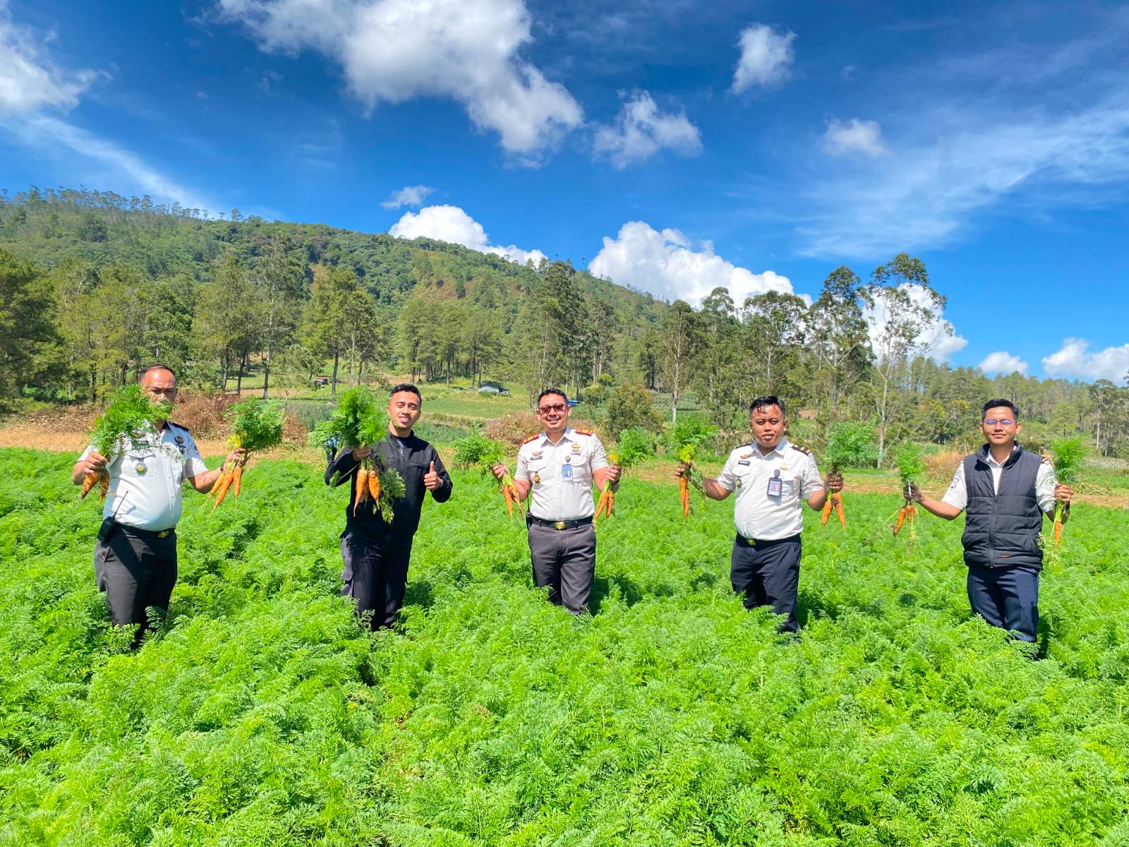 Rutan Malino Panen Wortel 1 Hektar di Lembanna, Wujudkan Pembinaan Kemandirian Warga Binaan